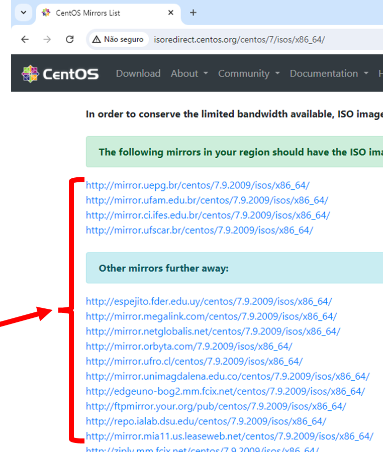 Servidores CentOS